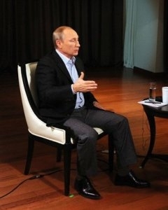 Интервью Владимира Путина немецкому телеканалу ARD