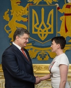 Надежда Савченко: «Пуля» для президента