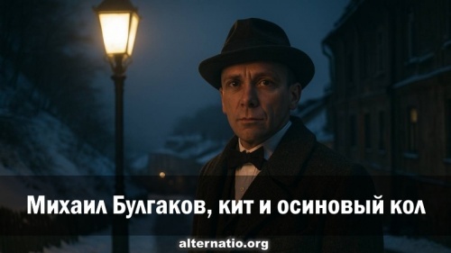Михаил Булгаков, кит и осиновый кол