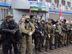 Луганск отправил Отряд добровольцев в Славянск 